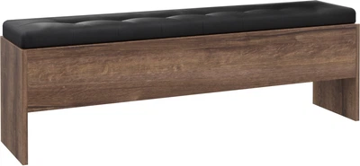 Пуф с нишей Frisco Bellevue 1650х560х368 мм Дуб болотный / Дуб черный (10053-BLQT021)