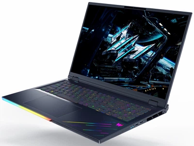 Ноутбук PREDATOR Helios 18 AI PH18-73-98V0 (NH.QVWEP.005), Ultra 9-275HX / 18″ / RAM 192 ГБ / SSD 3 ТБ / GeForce RTX 5090 / Windows 11 Professional / Black