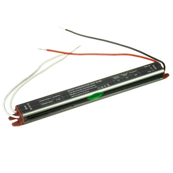 Блок питания 12В 1.5А AVT SLIM 12V IP67 18Вт 194×18×15 мм