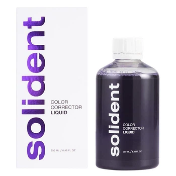 Ополаскиватель для полости рта с эффектом отбеливания зубов Solident Color corrector liquid 250 ml