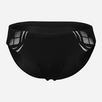 Детские плавки для мальчика Arena Poseidonia Swim Briefs 009009-501 128 см Черный/Белый (3468337535515)