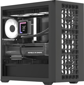 Корпус AeroCool D302A-G-BK-v1 Black (ACCS-DS04043.11)