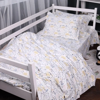 Комплект постільної білизни MirSon Полуторний 143x210 см 011 Dino Фланель (2200009654572)