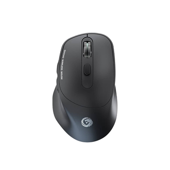 Аккумуляторная беспроводная мышка Duohao M16 Черная (Bluetooth 5.0/3.0 + USB 2,4 Гц)