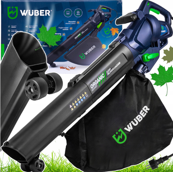 Садовый пылесос электрический Wuber 3000Вт 40л