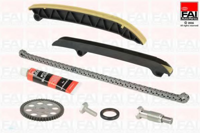 FAI VW К-кт ланцюга Audi A3,Skoda Fabia II,Rapid,Octavia II,Caddy III,Golf VI,Touran 1.2TSI. FAI Auto Parts (TCK208)