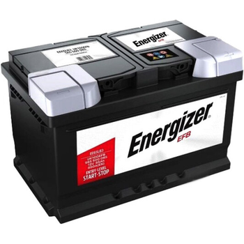 Акумулятор 65Ah-12v ENERGIZER EFB (278х175х175), R, EN650 Energizer (565500065)