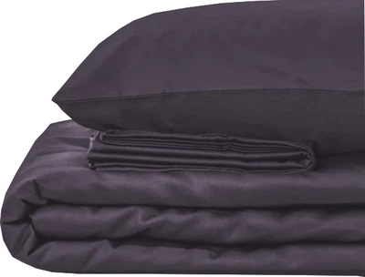 Комплект постельного белья Mirson Сатин Premium Iron 0240 Grey 143х210 (2200000671288)