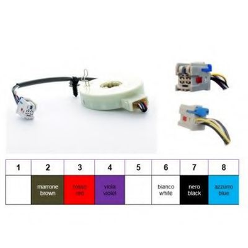 MEATDORIA FIAT Датчик кута повороту керма PANDA 1.3 D Multijet 03-, OPEL MERIVA A (X03) 1.6 (E75) 06-10, LANCIA YPSILON (843) 1.2 13-11 Meat&Doria (93055)