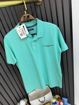 Поло чоловіче Tommy Hilfiger S бірюзовий