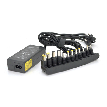 Універсальний БЖ 19V 3.42A 70W, корпус - пластмаса, ручне регулювання, 28 роз'ємів BOX