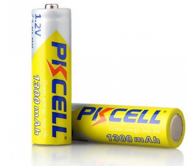 Акумулятор PKCELL 1.2 V AA 1300mAh NiMH Rechargeable Battery 2 шт