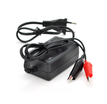 Імпульсне ЗУ для акумулятора 12V,100-240V,1,5A,клеми(AGM - GEL - Lead)