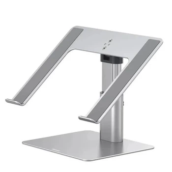 Подставка для ноутбука Baseus Metal Adjustable Laptop Stand с регулировкой высоты и угла наклона (LUJS000012) Silver