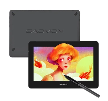 Графічний дисплей gaomon pd1320, 13.3", 5080 lpi, 8192 levels, 1920x1080