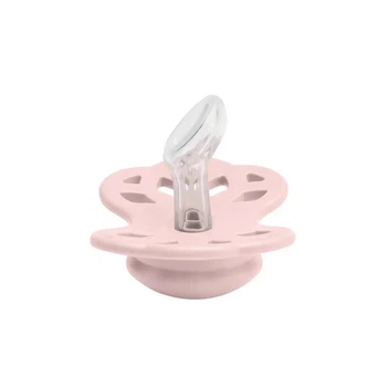 Пустушка анатомічна BIBS Infinity Silicone Anatomical size 1 (0-6 m), Blossom