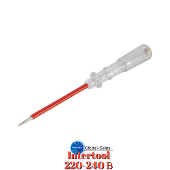 Фазометр Intertool 220-240 В 180 мм (VT-4002)
