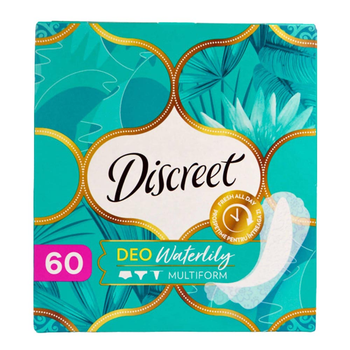 Щоденні прокладки Discreet Multiform Waterlily 60 шт.