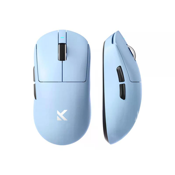 Геймерська акумуляторна бездротова (Bluetooth + 2,4G) миша MCHOSE A7 Pro, PixArt PAW3395, 26000DPI, Blue / Синій (A7PROBLU)