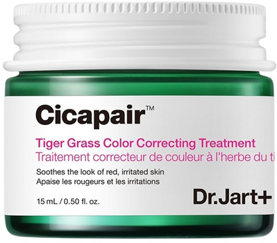 Krem do twarzy Dr.Jart+ Cicapair Tiger Grass korygujący koloryt skóry 15 ml (8809844991091)