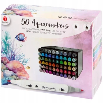 Маркери DecoTime Aquamarkers 50 шт. 168-0 акварельні водні
