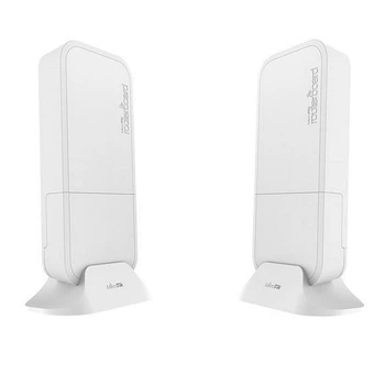 Точка доступу MikroTik Wireless Wire, 1 Гбит/с, 60 ГГц, комплект 2 шт, White (RBwAPG-60adkit)