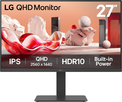 Монітор 27" LG 27BA45QB-B