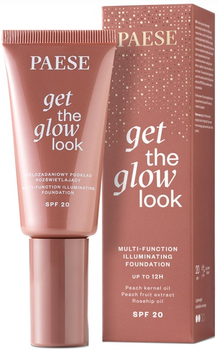 Podkład rozświetlający Paese Get The Glow Look 3N Warm Beige 30 ml (5902627626883)