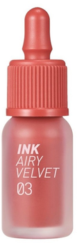 Pomadka w płynie Peripera Ink Airy Velvet matowa 03 Cartoon Coral 4 g (8800255681588)