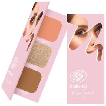 Paleta do konturowania twarzy Face Boom Brunette 21 g (5903031259278)