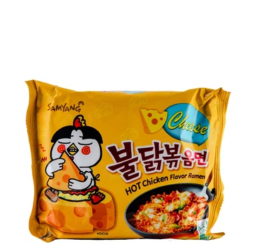 Лапша быстрого приготовления c курицей и сыром SamYang 140 г