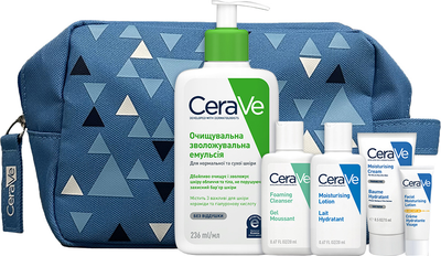 Набор дерматологического ухода Cerave для очищения и увлажнения кожи лица и тела (5905076685418) 