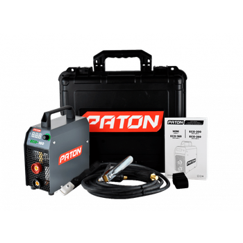 Сварочный инверторный аппарат PATON ECO-160 + кейс : 5,5 кВА - 160А