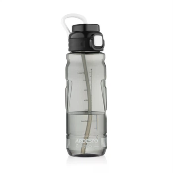 Пляшка для води Ardesto Sport AR2210EG 1000 мл чорна