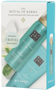Zestaw damski Rituals The Ritual of Karma Żel-pianka pod prysznic 50 ml + Kem do ciała 70 ml (8719134170153)