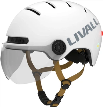 Kask rowerowy Livall L23 L 58-62 cm Białe/Kość Słoniowa (LIV-000L23-4310)