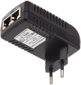 POE инжектор Voltronic 12 В 2 A 24 Вт с портами Ethernet 10/100 Мбит/с (YT00501)
