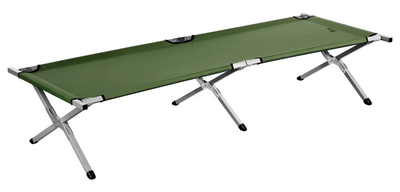 Розкладне ліжко Nils CAMP туристичне 200 × 60 × 44 см зеление NC2756 (5908261680328)