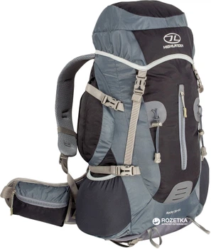 Рюкзак Highlander Rocky 35+5 Black/Grey (924249)