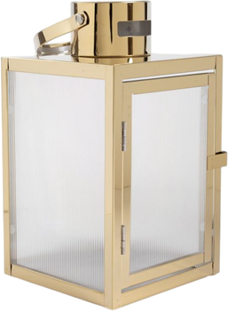 Ліхтар Homla Tondo золотистий 14x14x25 см (5906496705106)