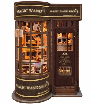 Бук Нук Магазин волшебных палочек Интерьерный конструктор Magic Wand Store DIY Book Nook Kit SQ-51