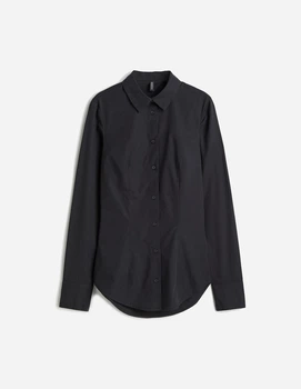 Блуза H&M Ж1116896 (10258695) колір чорний XS