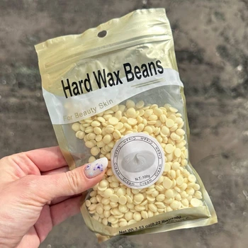 Воск горячий в гранулах Hard Wax Beans 100 гр (Молочный)