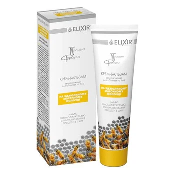 Крем-бальзам Elixir увлажняющий на основе пчелиного маточного молока 100 мл