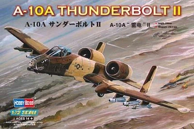 Збірна модель 1/72 Штурмовик А-10A Thunderbolt II HobbyBoss 80266