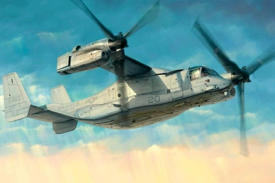 Збірна модель 1/48 конвертоплан MV-22 Osprey HobbyBoss 81769