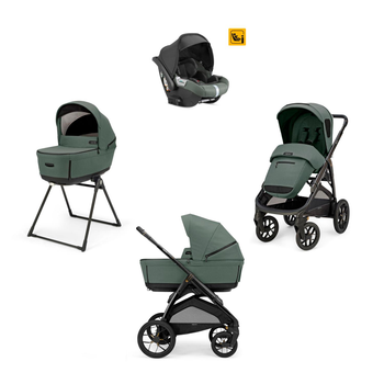 Детская универсальная коляска 3 в 1 Inglesina Aptica XT (автокресло Darwin i-Size) Taiga Green