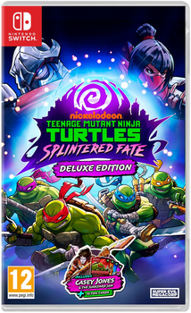 Гра Nintendo Switch Teenage Mutant Ninja Turtles: Splintered Fate Deluxe Edition (Картридж) (5056635614797)
