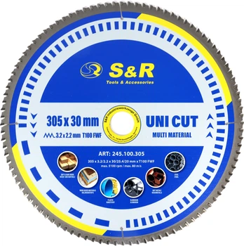 Пильный диск универсальный S&R UniCut Meister FWF 305x30x3.2 мм (245100305)