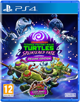 Гра PS4 Teenage Mutant Ninja Turtles: Splintered Fate Deluxe Edition (Blu-ray диск) (5056635615916)